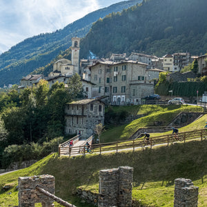 Tour in e-bike del sentiero Rusca (giornata intera)