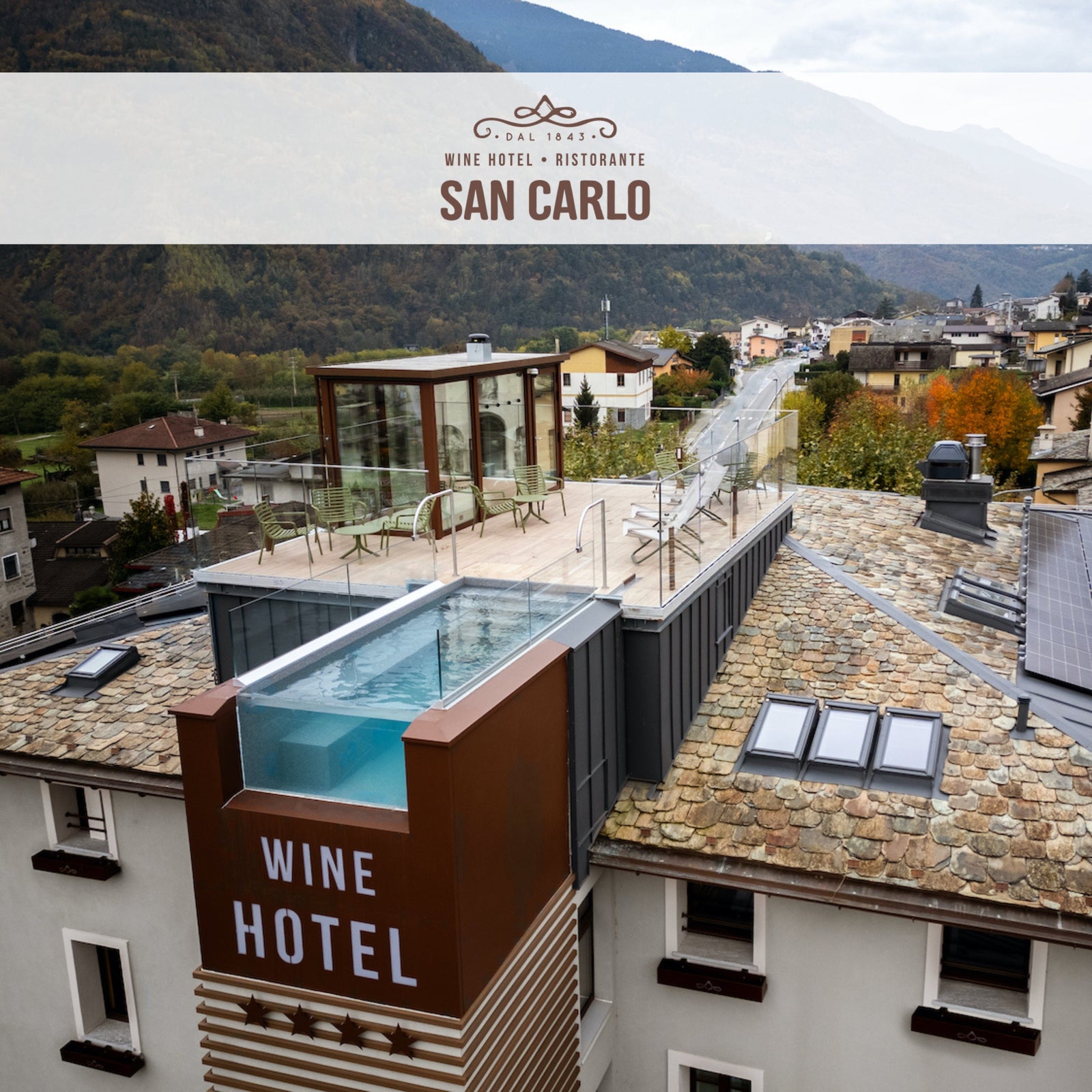 Wine Hotel San Carlo: relax, gusto e panorama nel cuore della Valtellina