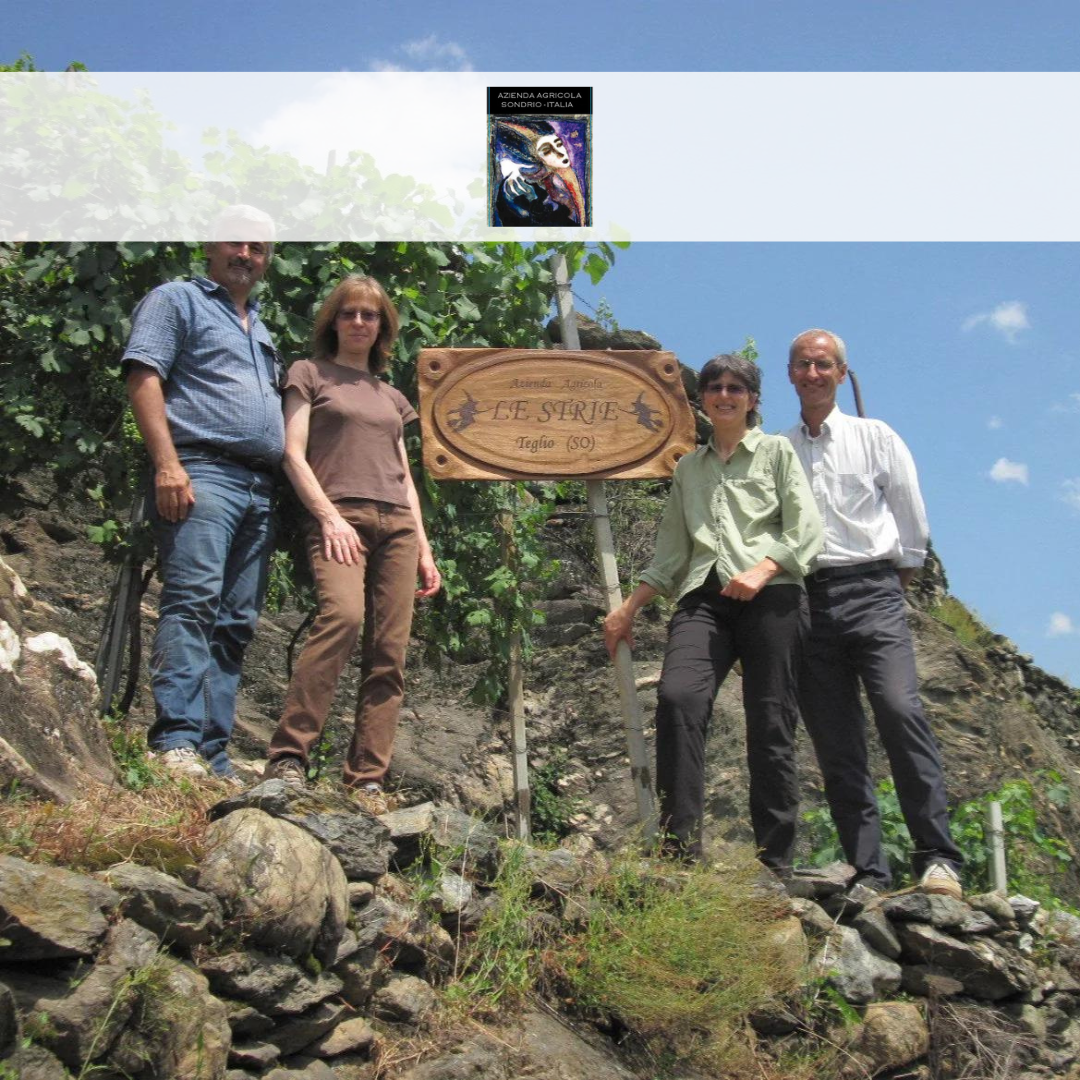 Passione e amore per i vini valtellinesi all'Azienda Agricola Le Strie