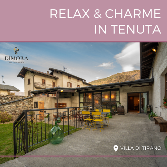 2 notti in tenuta vista vigneti e visita privata, vicino al Bernina Express