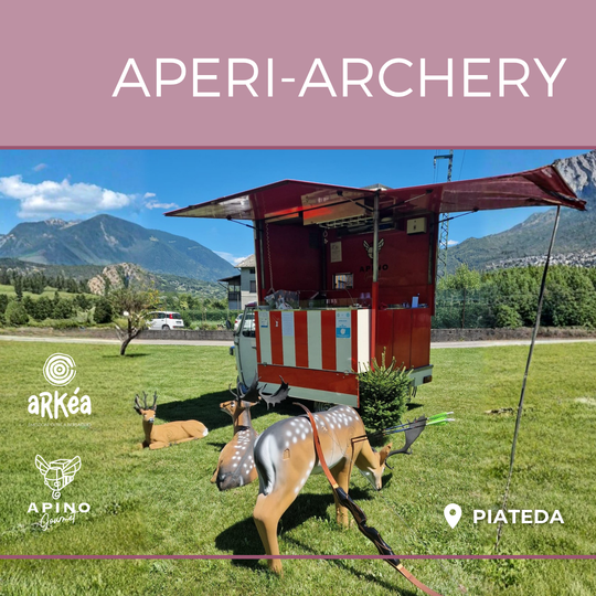 Lezione di tiro con l'arco e aperitivo