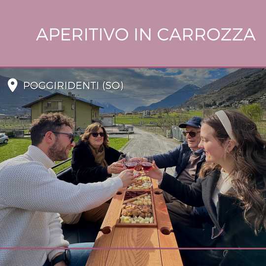 Aperitivo in carrozza (prezzo per persona)