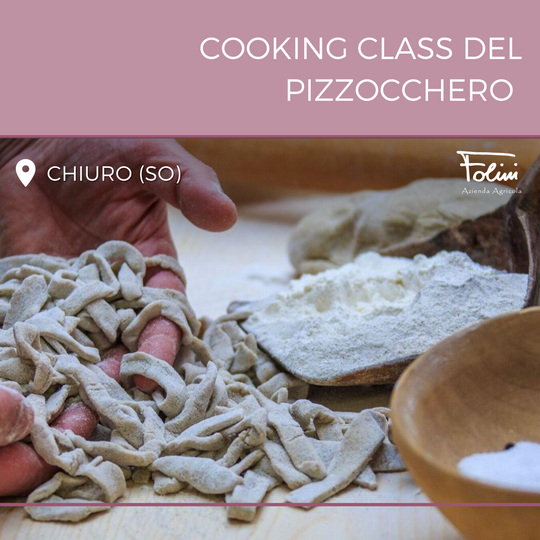 Cooking Class Del Pizzocchero con pranzo e degustazione per 1 persona