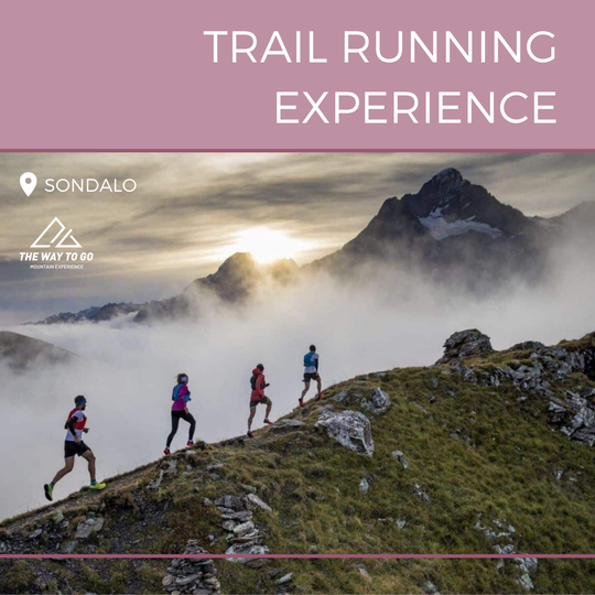 Esperienza di trail running con guida