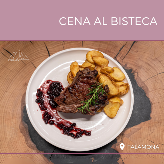 Cena con bevande incluse (prezzo per persona)