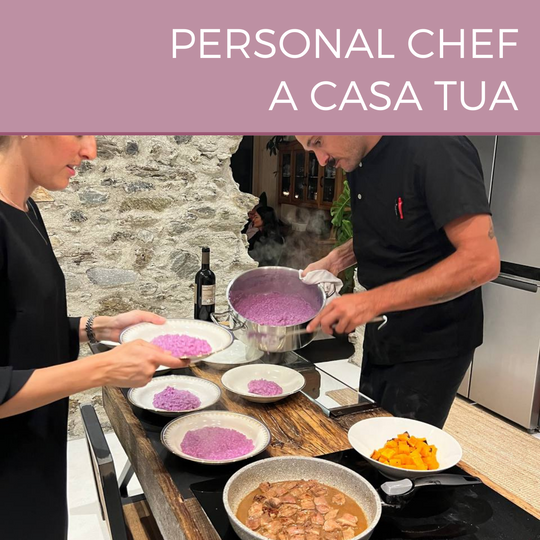 Chef privato a domicilio per 2 persone