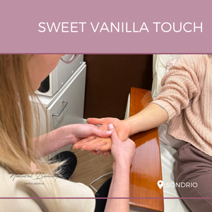 Massaggio mani alla vaniglia