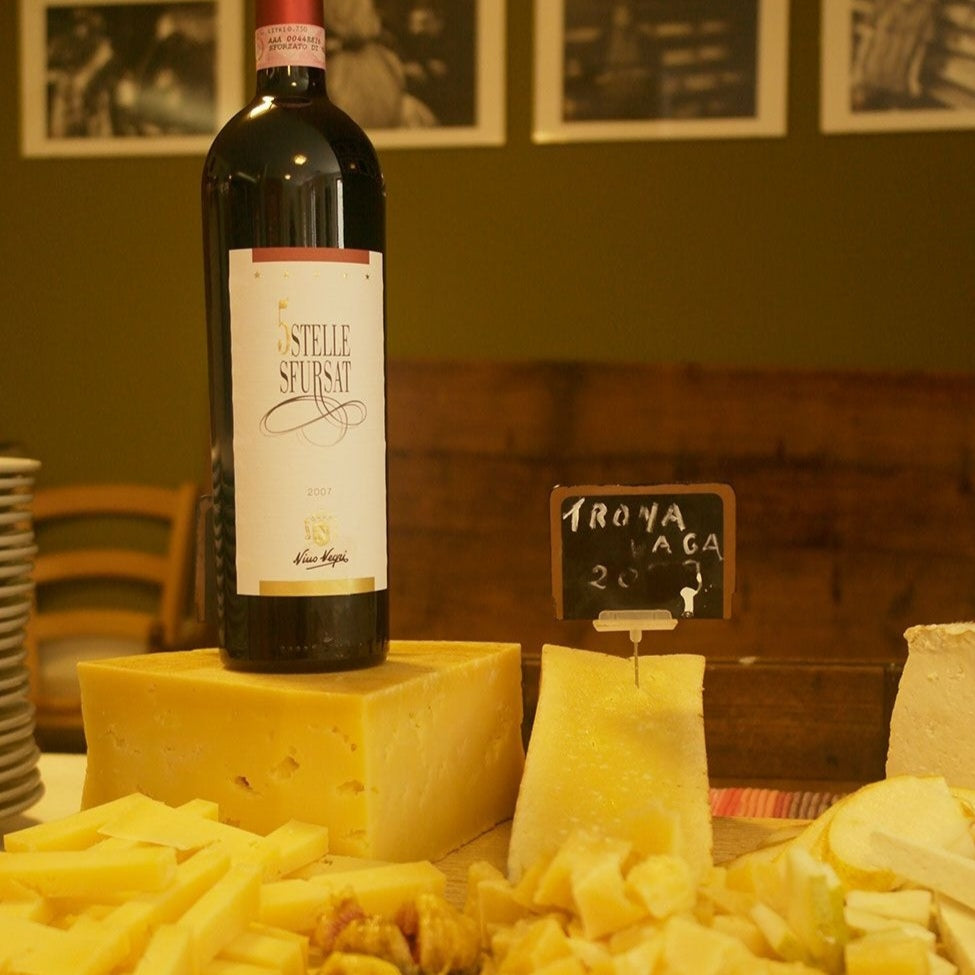 Visita guidata alle cantine Folcher con degustazione di formaggi Presidio Slow Food