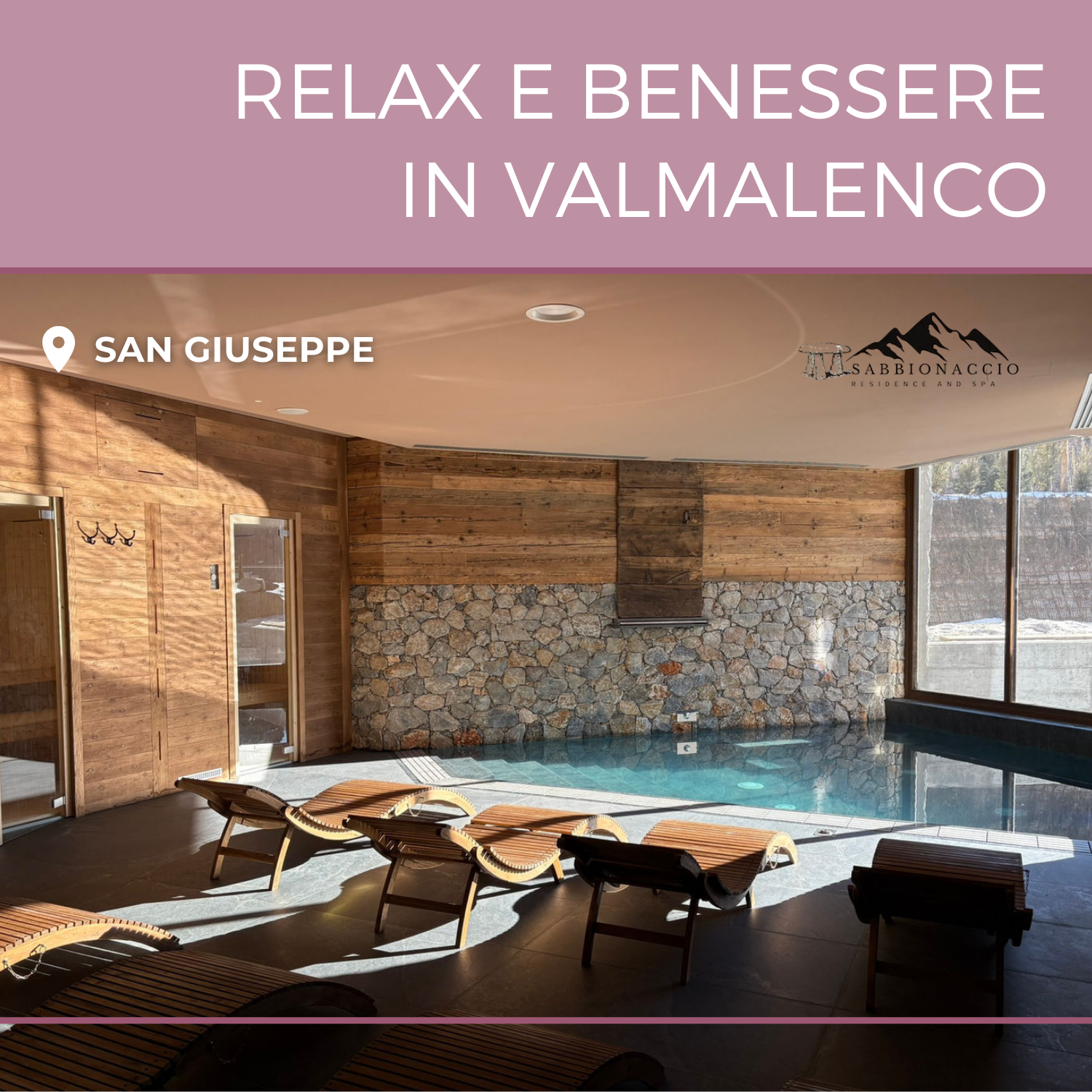 Accesso Spa & Area Benessere (prezzo per 1 persona)