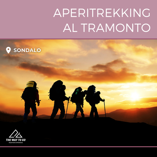 Trekking al tramonto con aperitivo