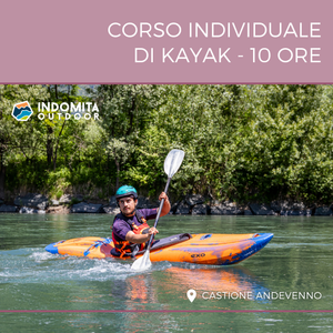 Corso individuale di Kayak 10 ore