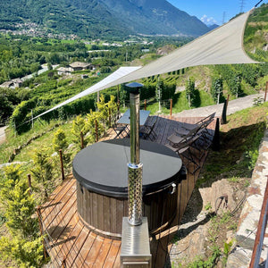 Pernottamento con colazione, apericena e tinozza per 2 persone