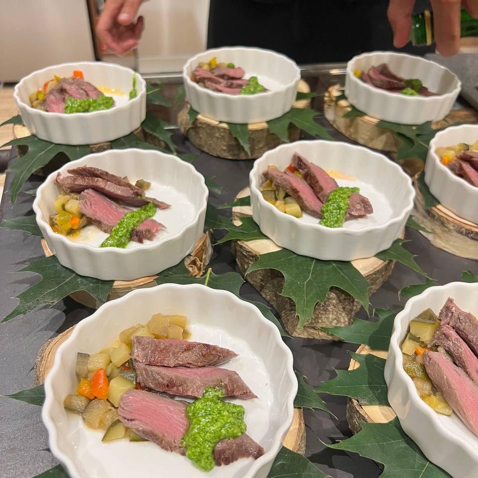 Cena in home restaurant con personal chef