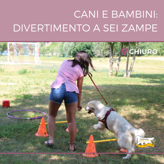 Cani e bambini: divertimento a sei zampe
