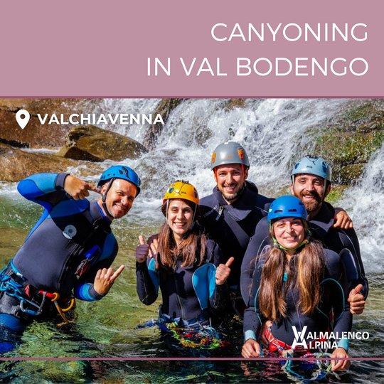 Canyoning in Val Bodengo
