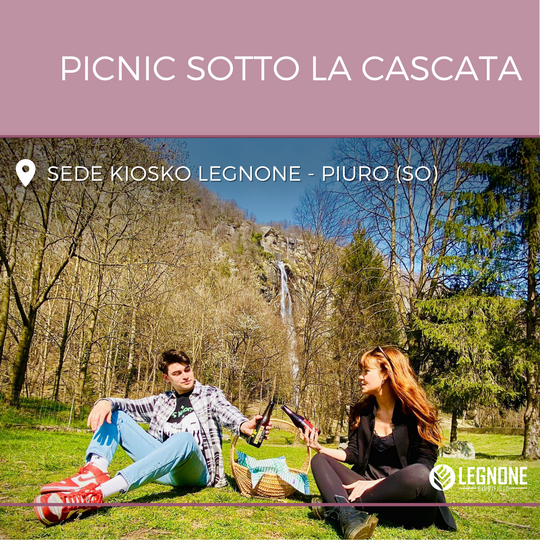 Pic nic Sotto La Cascata Per 2 Persone